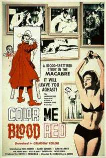 Poster Color Me Blood Red